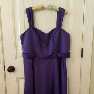 NWT David's Bridal Tea Length Gown